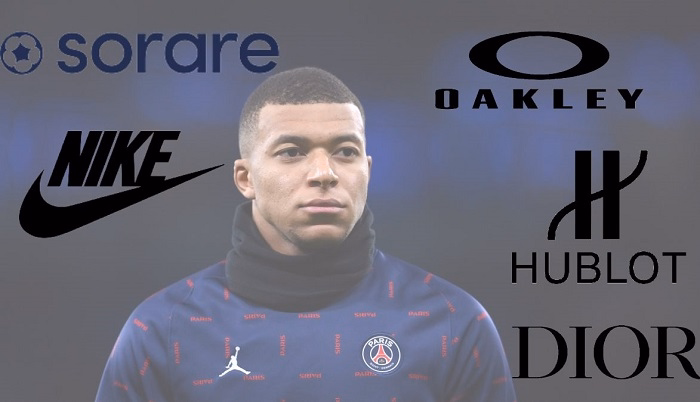 Kylian Mbappe Endorsements and Brand Deals